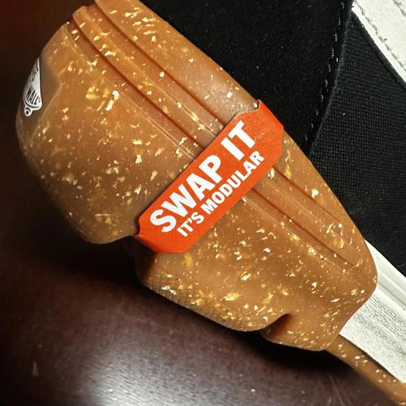 VANS SK8 Hi Tapered Modular Black Swap It Shoes Canvas Men's size 10 - Picture 2 of 7